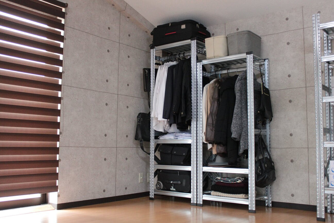 便利で使いやすい！服収納ラック活用方法