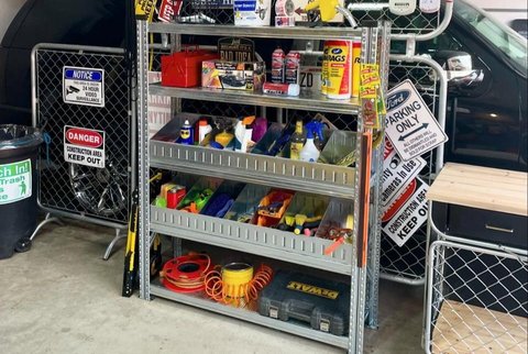 作業工具棚