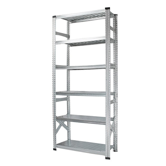 《メタルシステム：SUPER123》 スチールシェルフ 幅97.7x高さ197.2x奥行32.0(cm) 6段