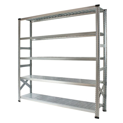 《メタルシステム：SUPER123》 スチールシェルフ 幅172.7x高さ184.0x奥行32.0(cm) 5段