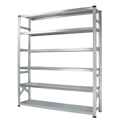 《メタルシステム：SUPER123》 スチールシェルフ 幅187.7x高さ197.2x奥行32.0(cm) 6段