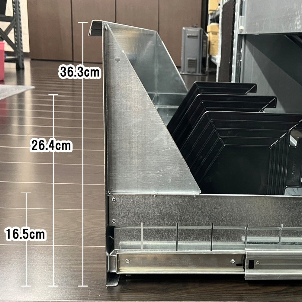 《メタルシステム》（パーツ）引き出し　奥行40cm用